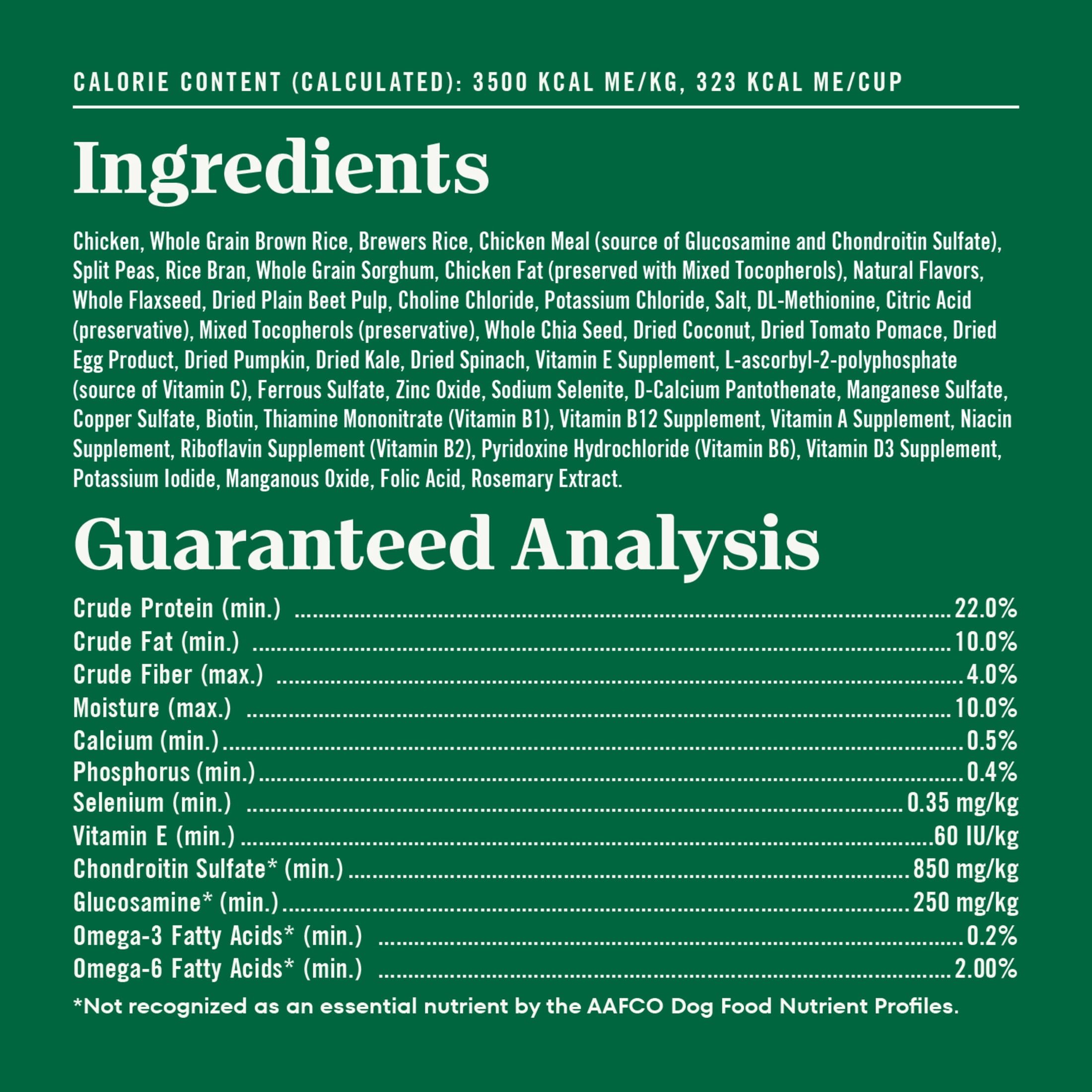 Nutro Natural Choice Senior Large Breed Dog Food Dry Recipe Chicken & Brown Rice, 30 Lb Bag - Image 7