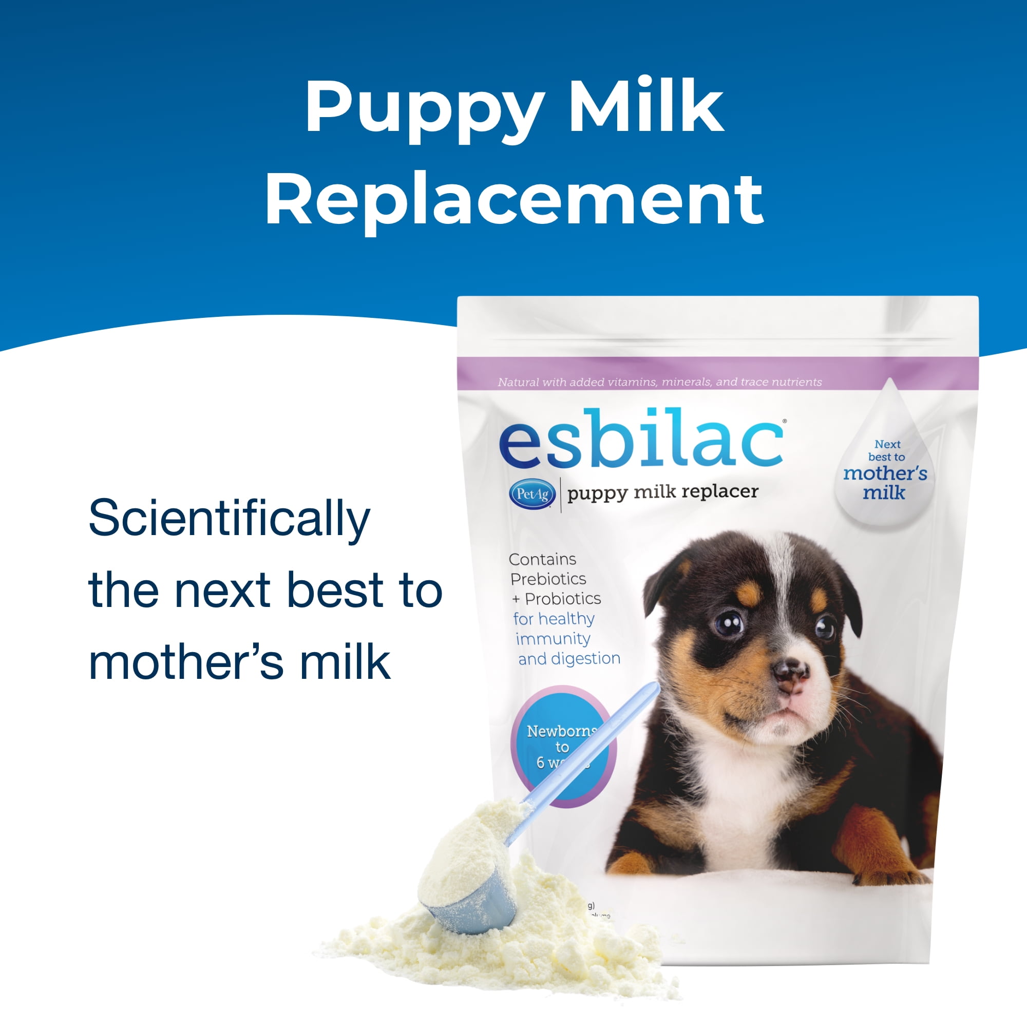 PetAg Esbilac Puppy Milk Replacer Powder - 5 lb - Image 3