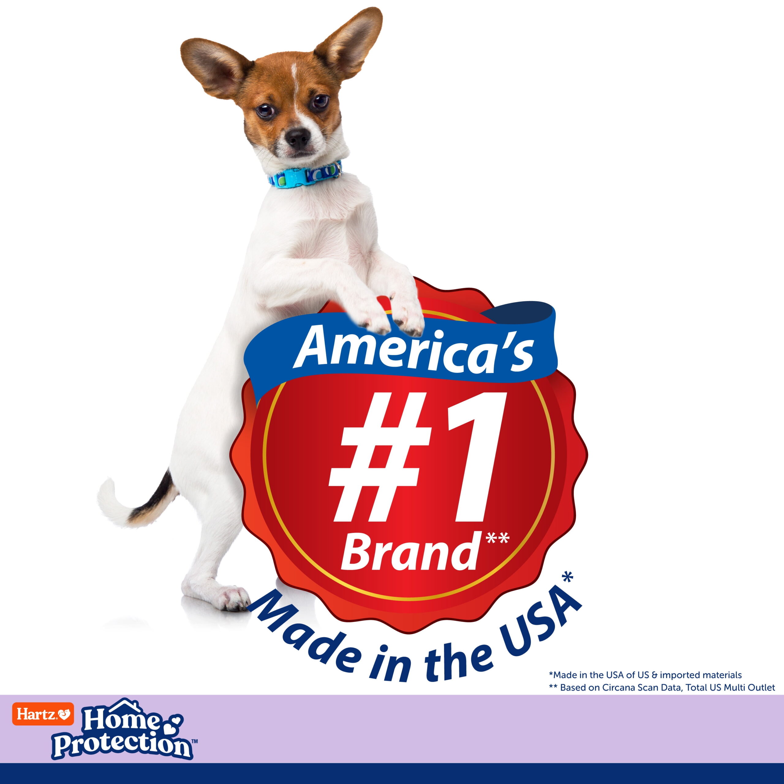 Hartz Home Protection Lavender Scent Odor-Eliminating Dog Pads, 3XL, 30ct - Image 2