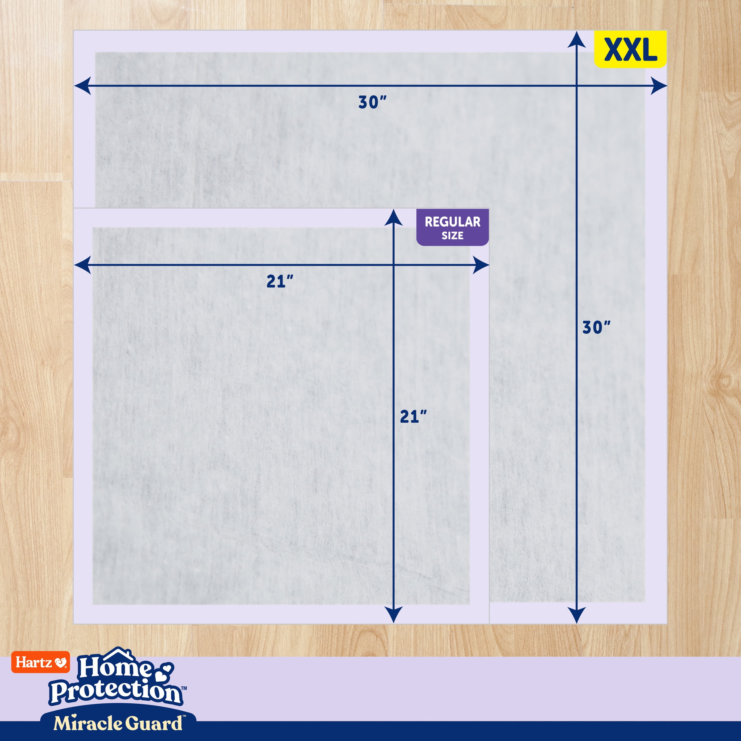 Hartz Home Protection Miracle Guard Lavender Dog Pads, XXL 20 Count - Image 7