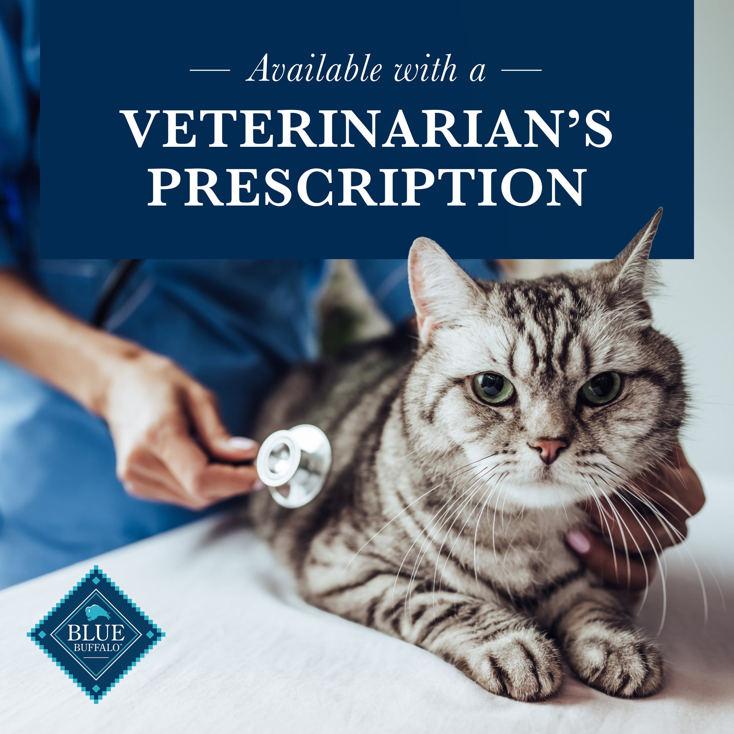 Blue Buffalo Natural Veterinary Diet HF Hydrolyzed Food Intolerance Dry Cat Food, Salmon, 7lb Bag - Image 7