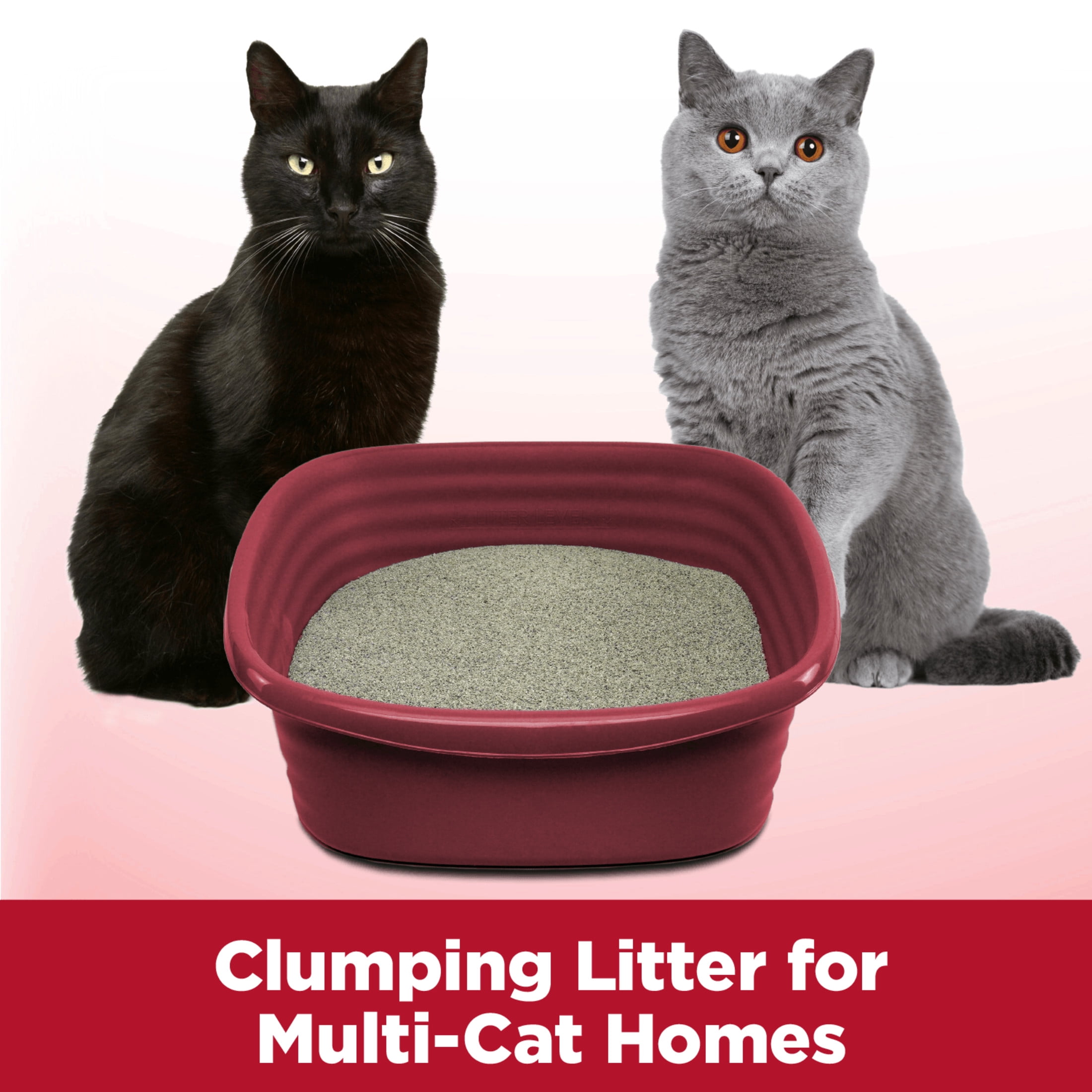 (3 pack) ARM & HAMMER Clump & Seal Cat Litter Multi-Cat Complete Odor Sealing Clay Clumping Cat Litter, 38 lb - Image 6