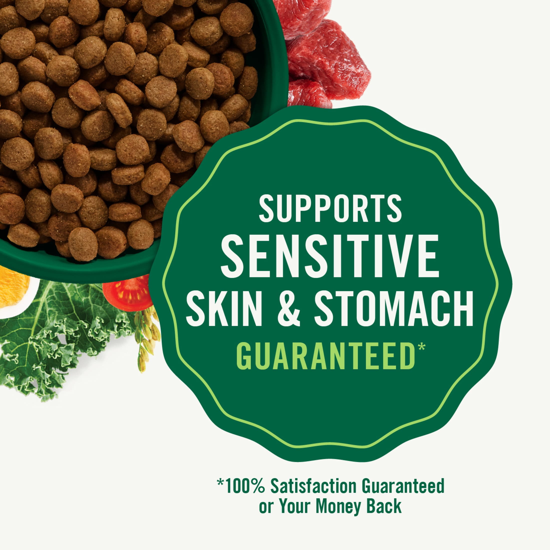 Nutro Natural Choice Adult Small Bites Dog Food Recipe Salmon & Brown Rice, 28 Lb Bag - Image 3