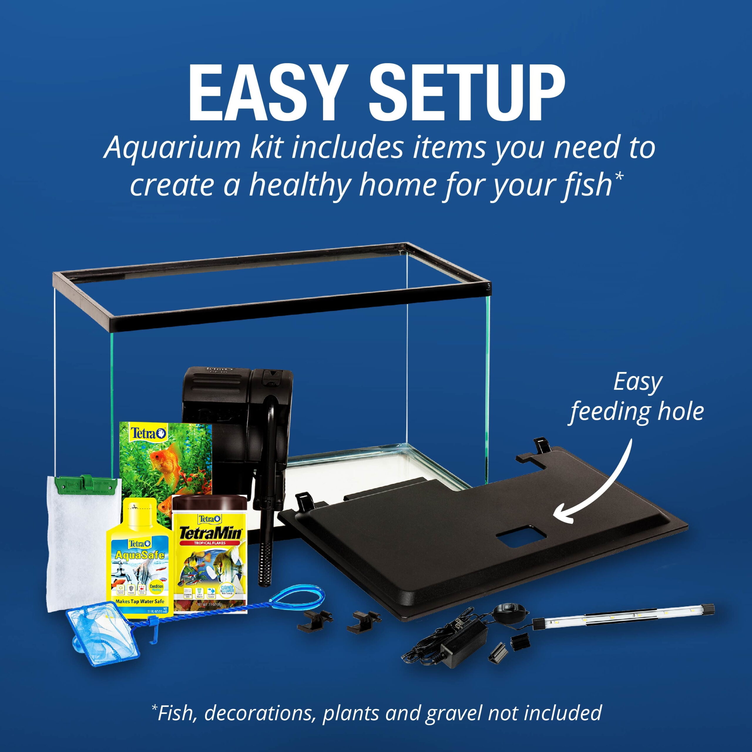 Tetra 10 Gallon Glass LED Aquarium Kit - Image 5
