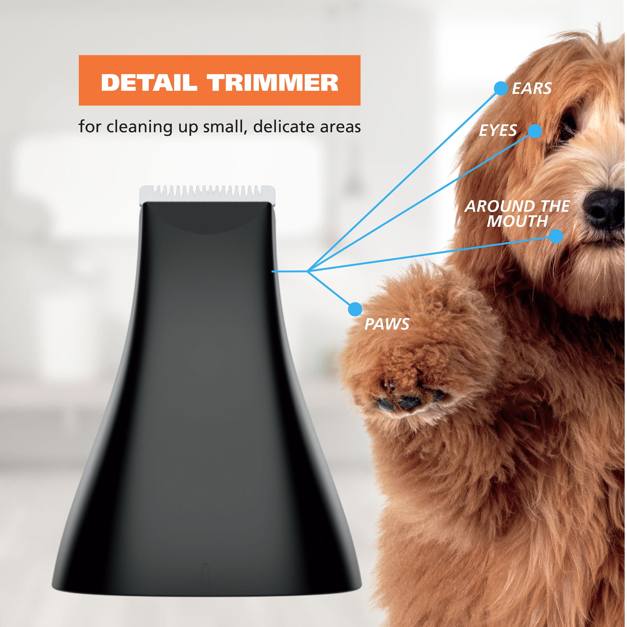 Wahl Dog Pet Groom and Vacuum Hose and Attachments, 2 Speeds, 14 Piece, Rechargeable Lithium 3026956 - Image 6