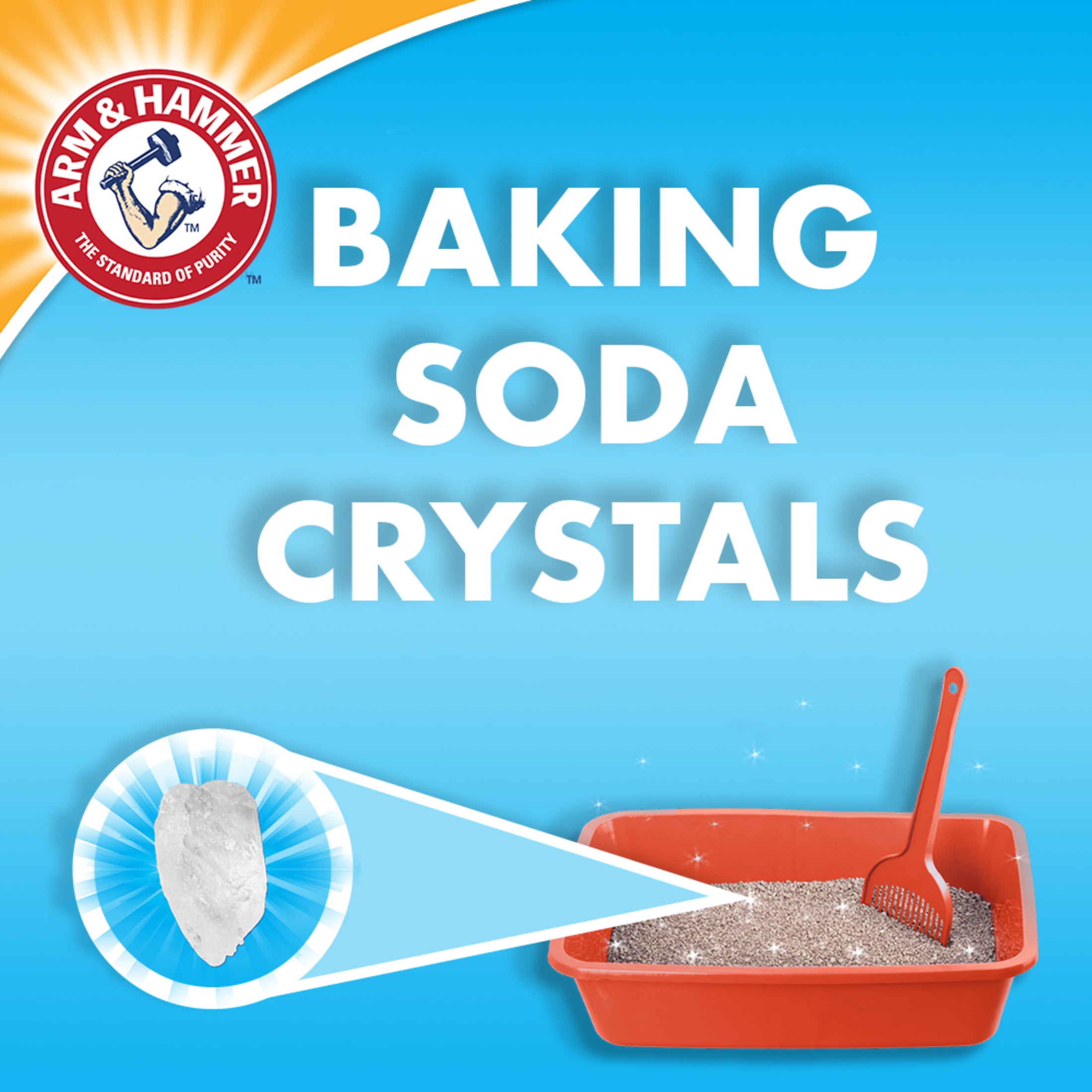 (3 pack) ARM & HAMMER Double Duty Cat Litter, Advanced Odor Control Clumping Cat Litter, Scented, 40 lb - Image 7