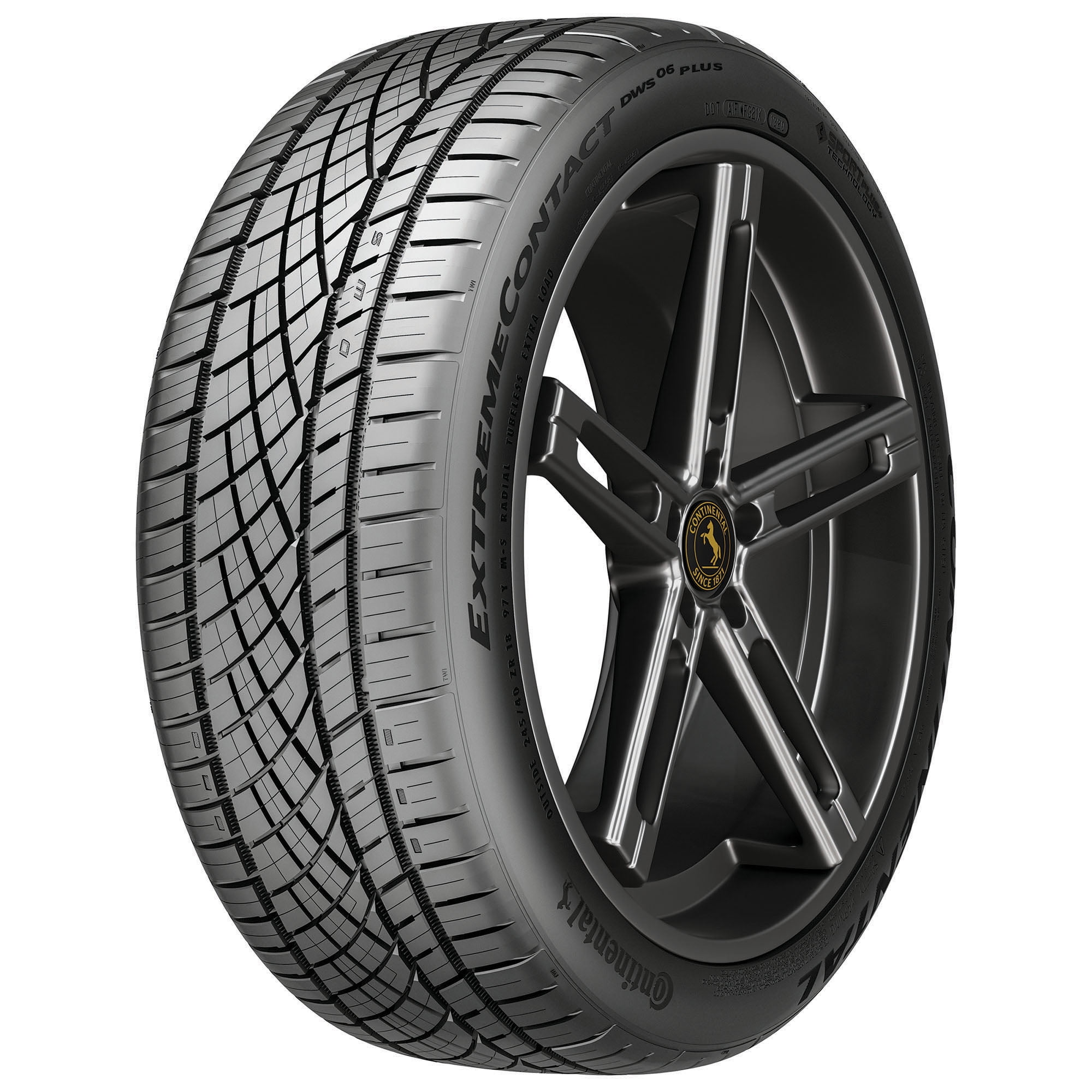 Continental ExtremeContact DWS06 PLUS UHP All Season 225/45ZR17 91W Passenger Tire