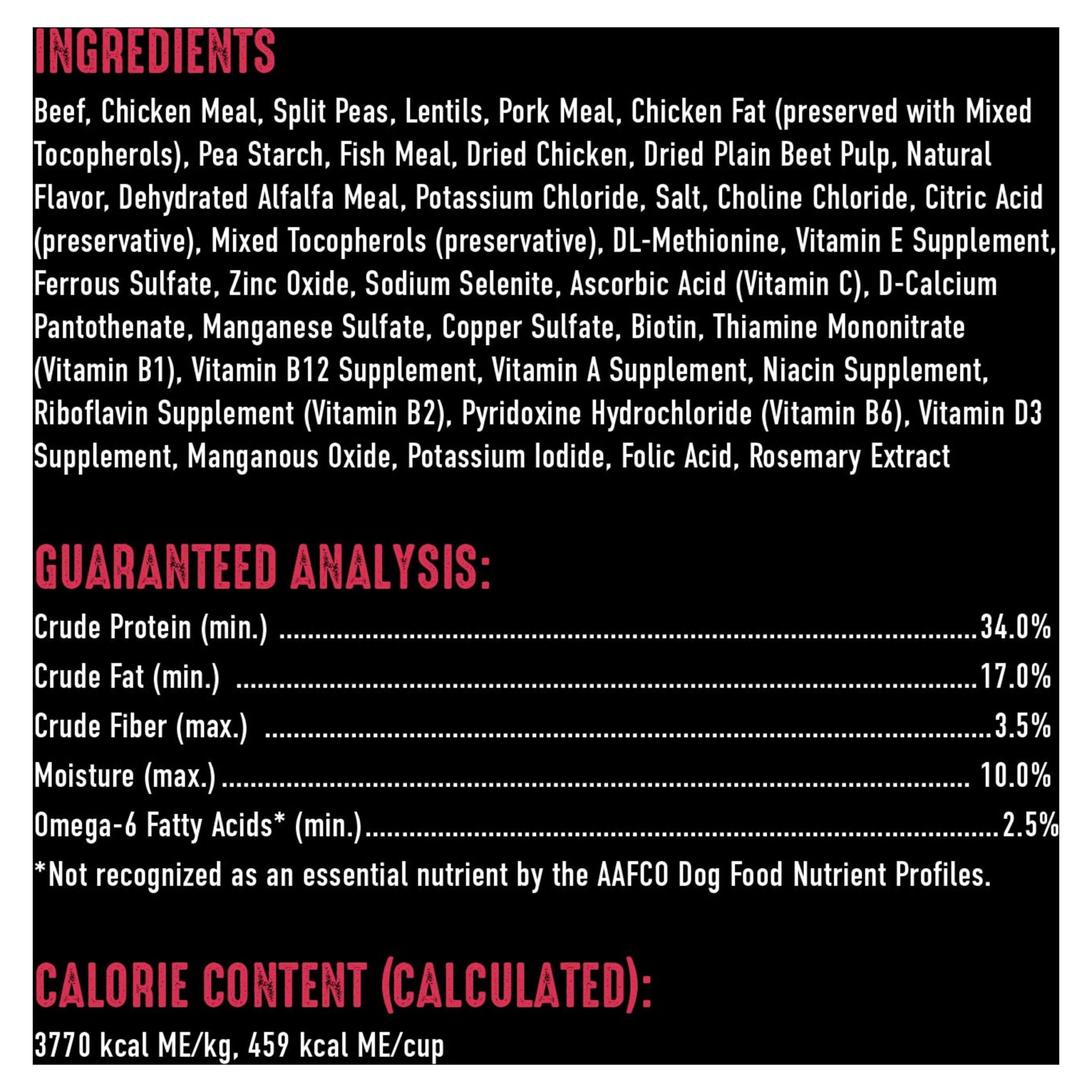 Crave Grain Free Adult Dry Dog Food With Protein From Beef, 22 Lb. Bag - Image 7