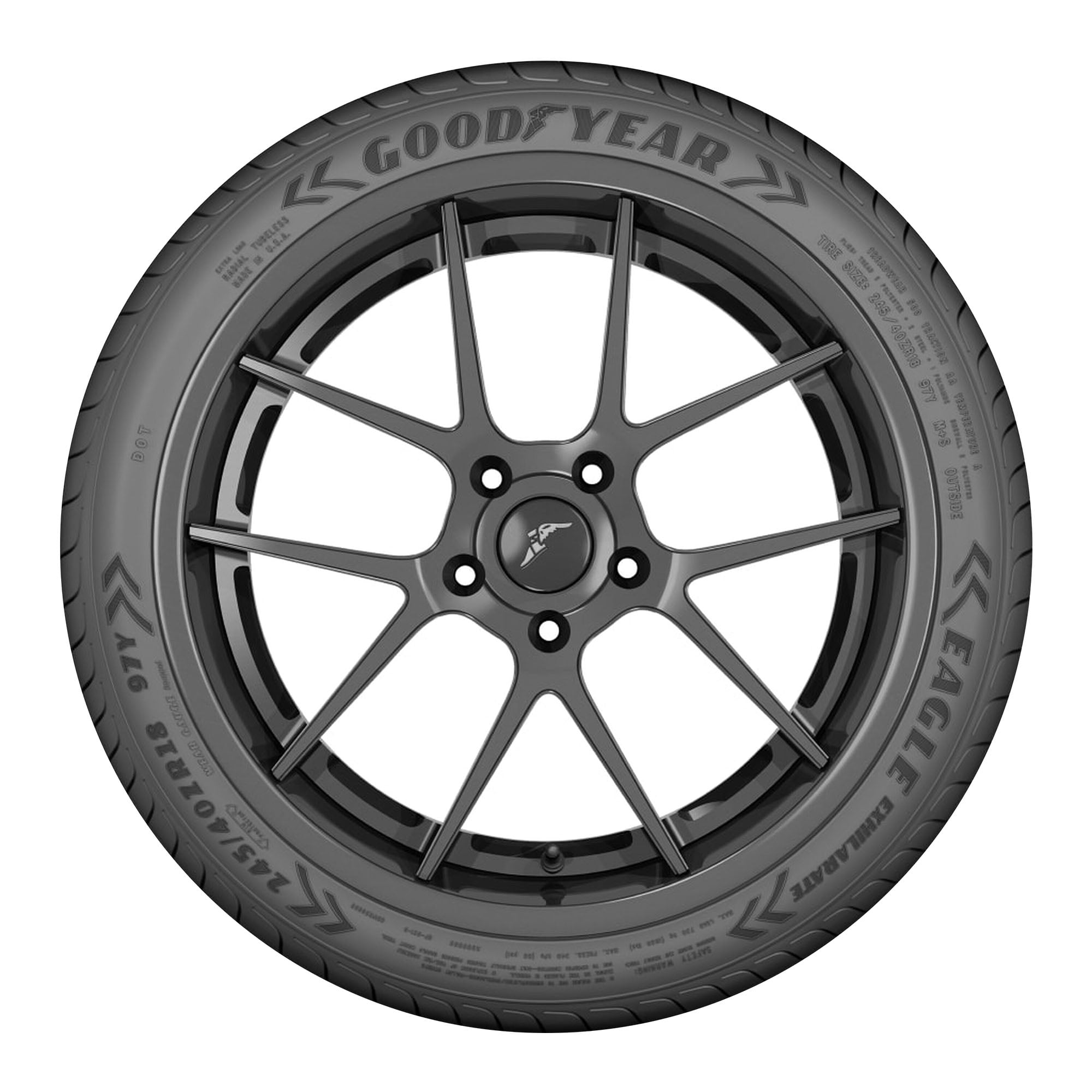 Goodyear Eagle Exhilarate UHP All Season 245/45ZR18 100Y XL Passenger Tire - Image 2
