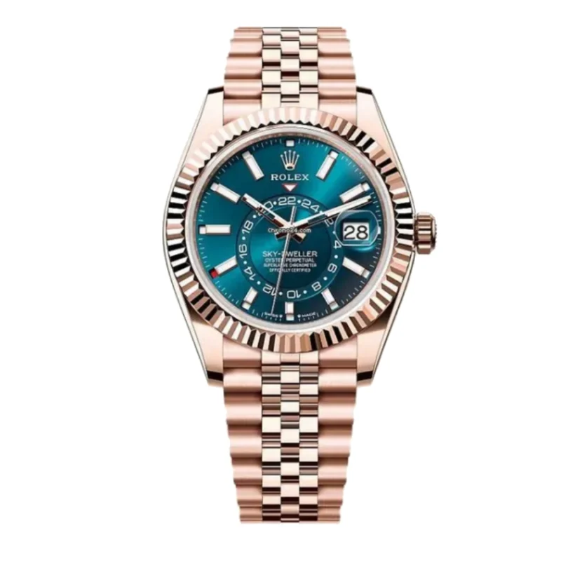 Rolex Sky-Dweller 336935 “Everose Gold” Premium Clone Replica